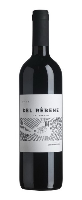Wine Red TAI 2018 - Del rebene - euganean hills